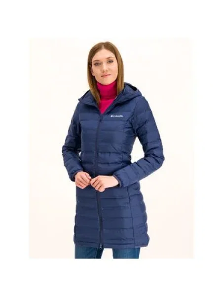 Columbia Palton de iarnă Down Long Jacket Bleumarin