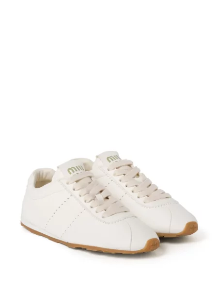 ホワイトS miyu Sneakersy Miu Miu białe | Shopsy