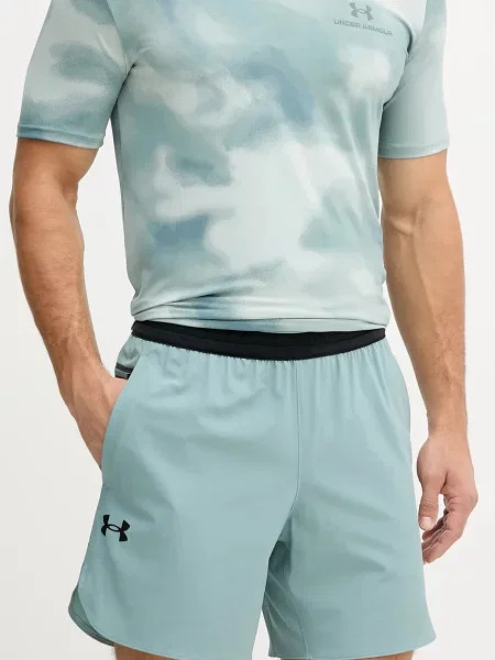 Under Armour szorty treningowe Peak zielony