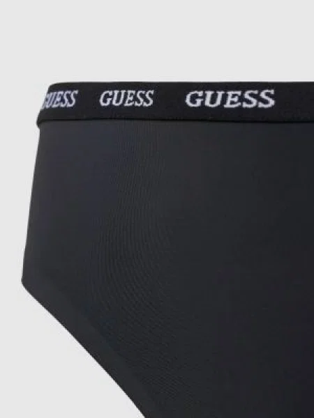 Stringi z elastycznym z logo model ‘DARCEY BRAZILIAN’ Guess czarne