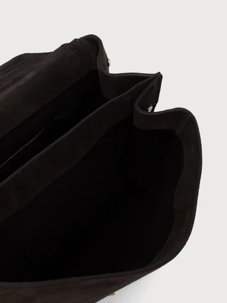 Marc O'Polo чанта tote дамска от кожа кафяво