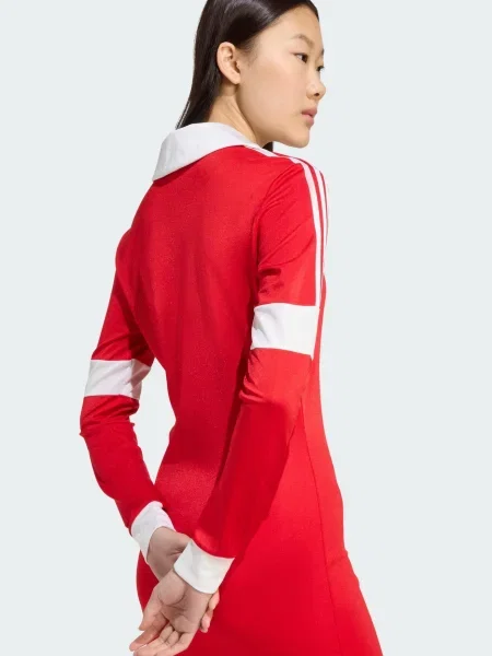 ADIDAS ORIGINALS Haljina FOOTIE crvena bijela