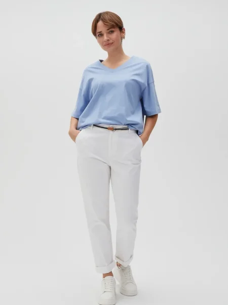 Pantaloni Marisse alb