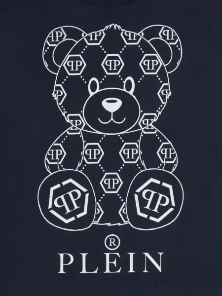 Koszulka dziecięca Philipp Plein niebieska