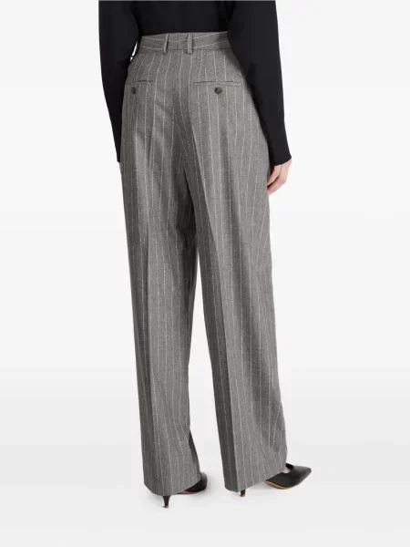 Pantaloni Incotex cu dungi gri