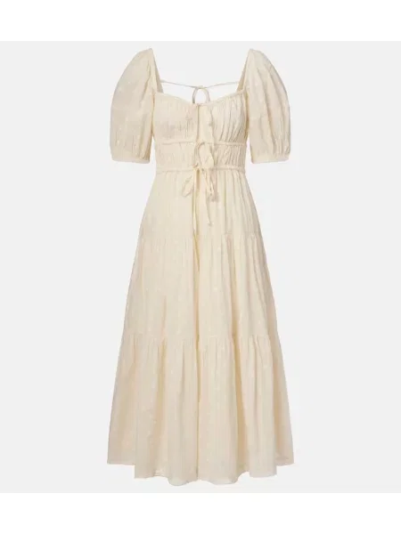 Maksi obleka Ulla Johnson bela
