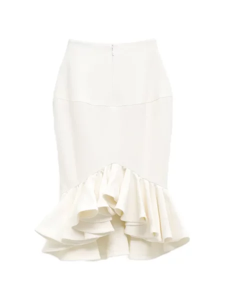 Fustă Jacquemus alb
