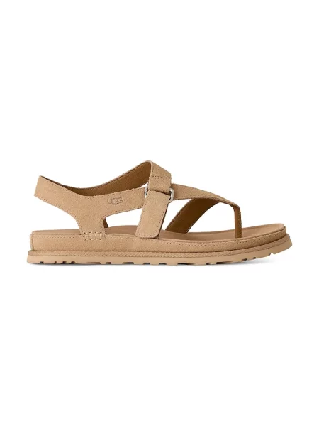 Pantofi Ugg din piele bej