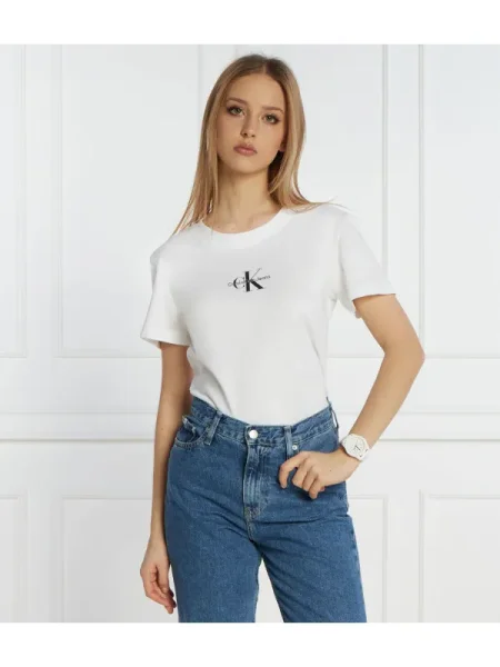 Calvin Klein Jeans Tricou alb