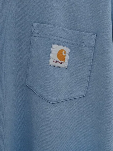 Къс тениска Carhartt Wip синьо