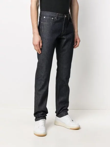 Jeansy straight leg A.p.c. niebieskie