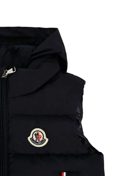 Kamizelka dziecięca Moncler Enfant niebieska