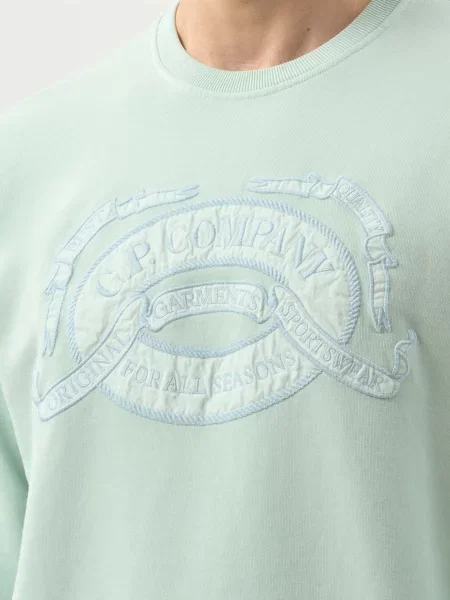 Свитер C.p. Company зеленый
