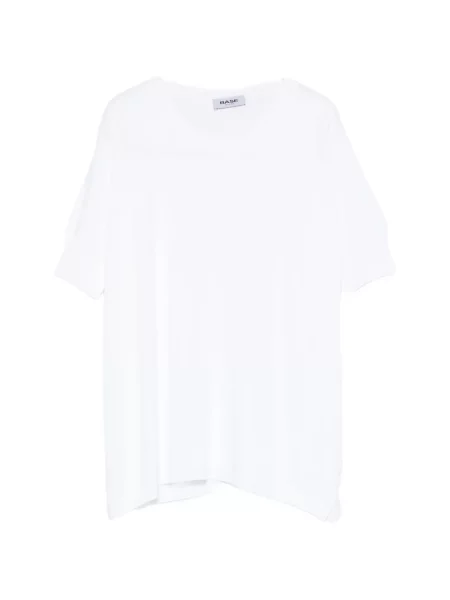 Top Base cu nervuri alb