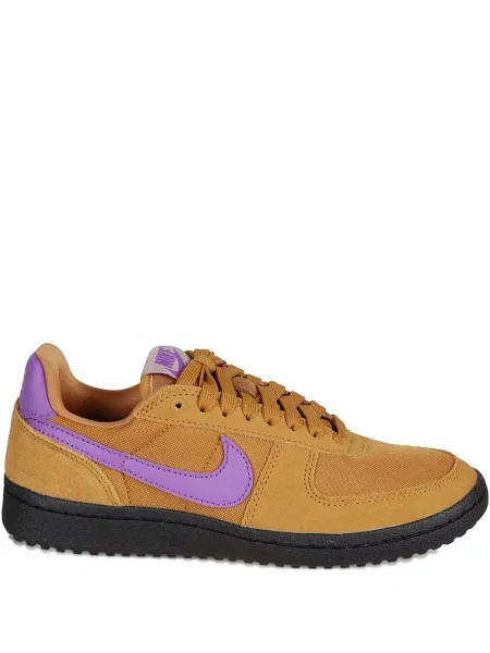 Sneakerși Nike cu șireturi din dantelă maro