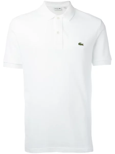 Polo Lacoste alb