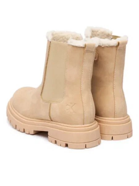 Calvin Klein Škornji S bež