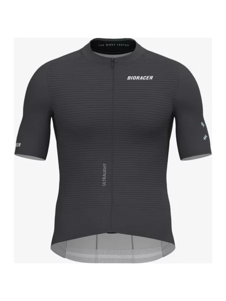 Koszulka rowerowa Bioracer Epic Ultralight krótki rękaw XS czarna