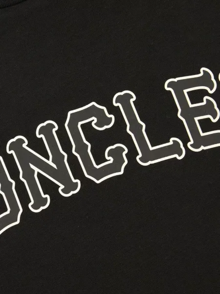 Tricou Moncler cu imagine negru