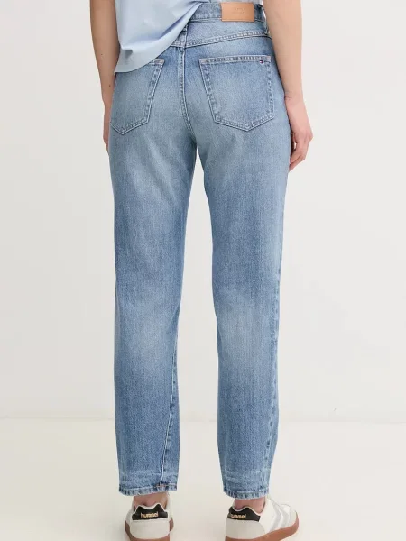 Džíny Tommy Hilfiger high waist modré