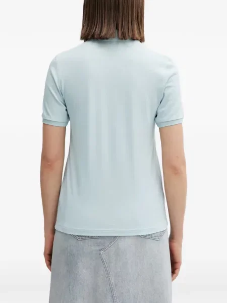 Top Fred Perry cu autograf albastru