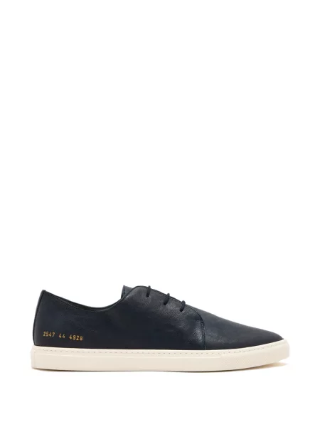 Sneakerși Common Projects cu șireturi din dantelă albastru