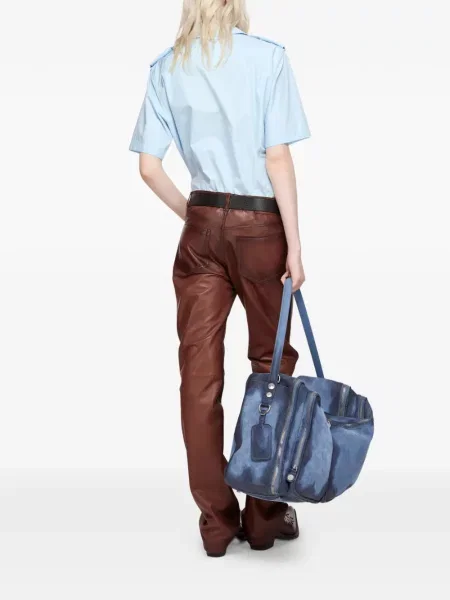 Cămașă Acne Studios albastru