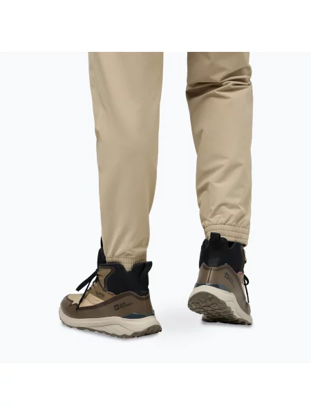 Buty trekkingowe Jack Wolfskin Dromoventure Wt Texapore Mid brązowe