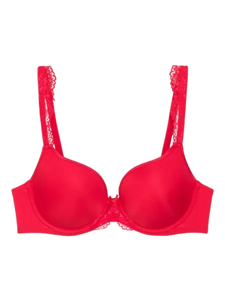 LingaDore Sutien DAILY LACE deschis roșu