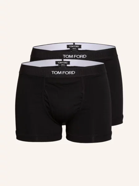 Tom Ford Boxerky 2 Kusy V Balení černá