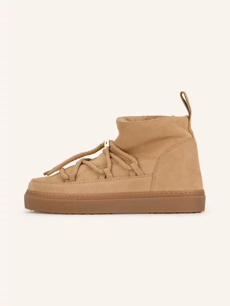 Inuikii Botki Classic Low beige beżowe