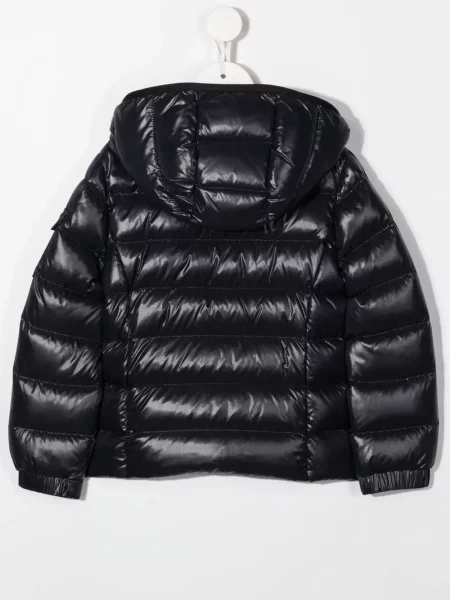 Kurtka puchowa dziecięca Moncler Enfant niebieska