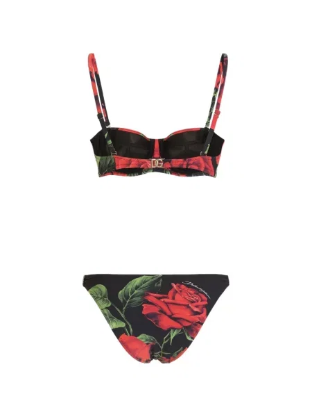 Bikini Dolce & Gabbana cu imagine negru