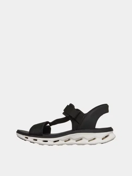 Кожаные сандалии Skechers черные