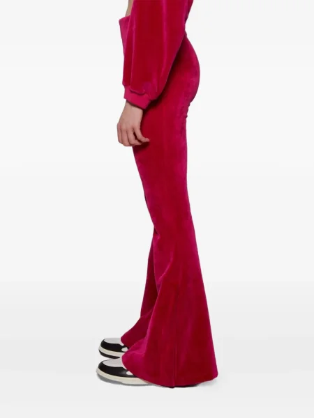 Pantaloni Amiri din velur roz