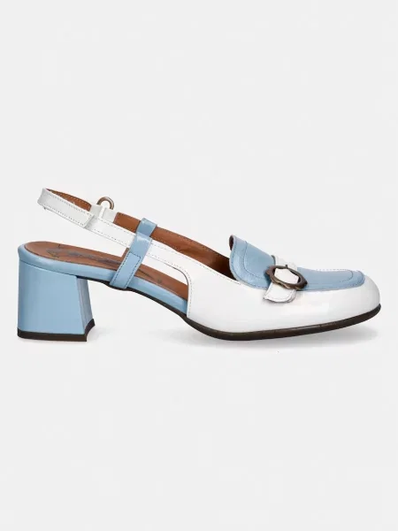 Fly London pantofi de piele albastru