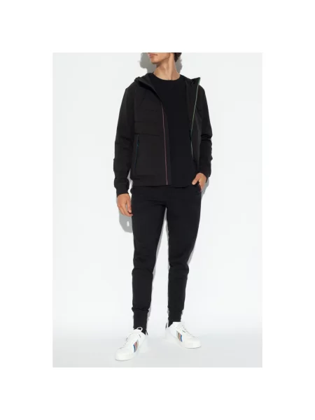Koszulka Ps Paul Smith z logo w zebrę czarna