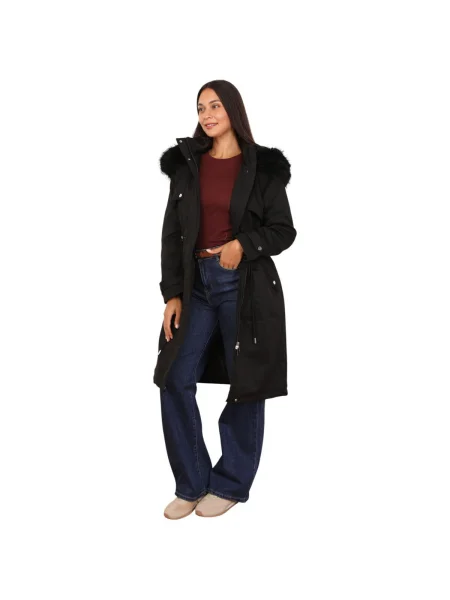 Palton La Modeuse negru