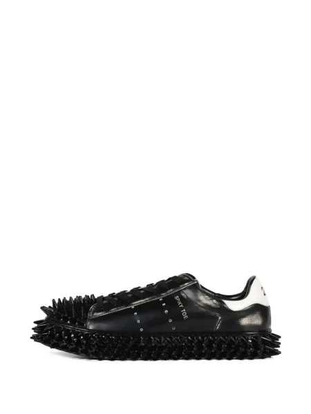 Sneakerși Doublet cu șireturi din dantelă negru