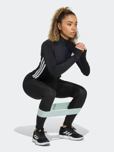 Adidas Performance hanorac de antrenament negru