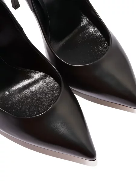 Pantofi cu toc Casadei din piele negru
