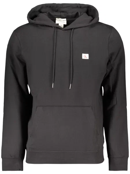 Geacă de blugi Calvin Klein clasică negru