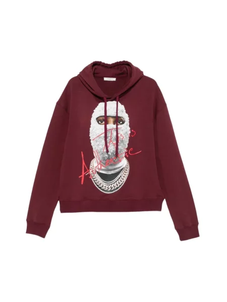 Bluza z kapturem Ih Nom Uh Nit z kapturem czerwona