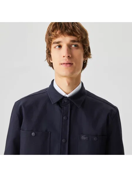 Lacoste Koszula Lacoste granatowa