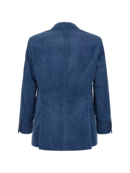 Sacou Brunello Cucinelli albastru
