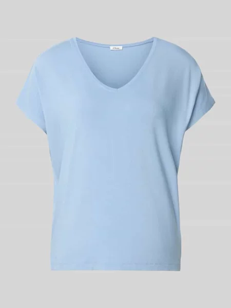 T-shirt z mieszanki o kroju relaxed fit S.oliver Red Label