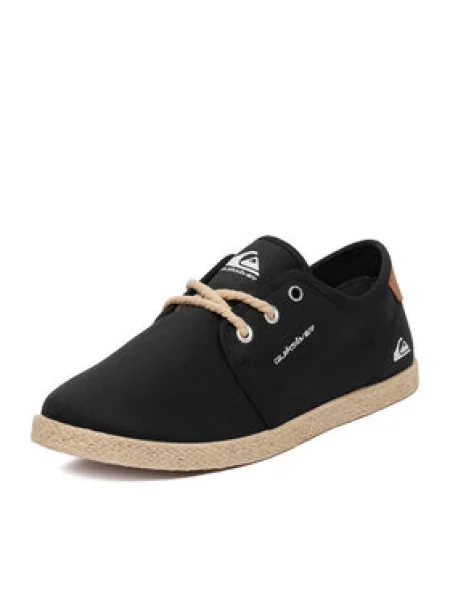 Espadrilky Quiksilver čierna