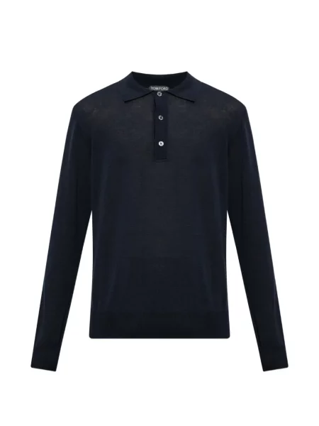 Tricou polo Tom Ford de in albastru