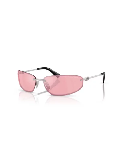 Okulary przeciwsłoneczne Miu Miu eleganckie szare