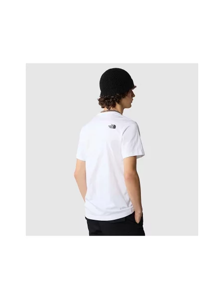 THE NORTH FACE Tricou NEVER STOP EXPLORING roșu / negru alb